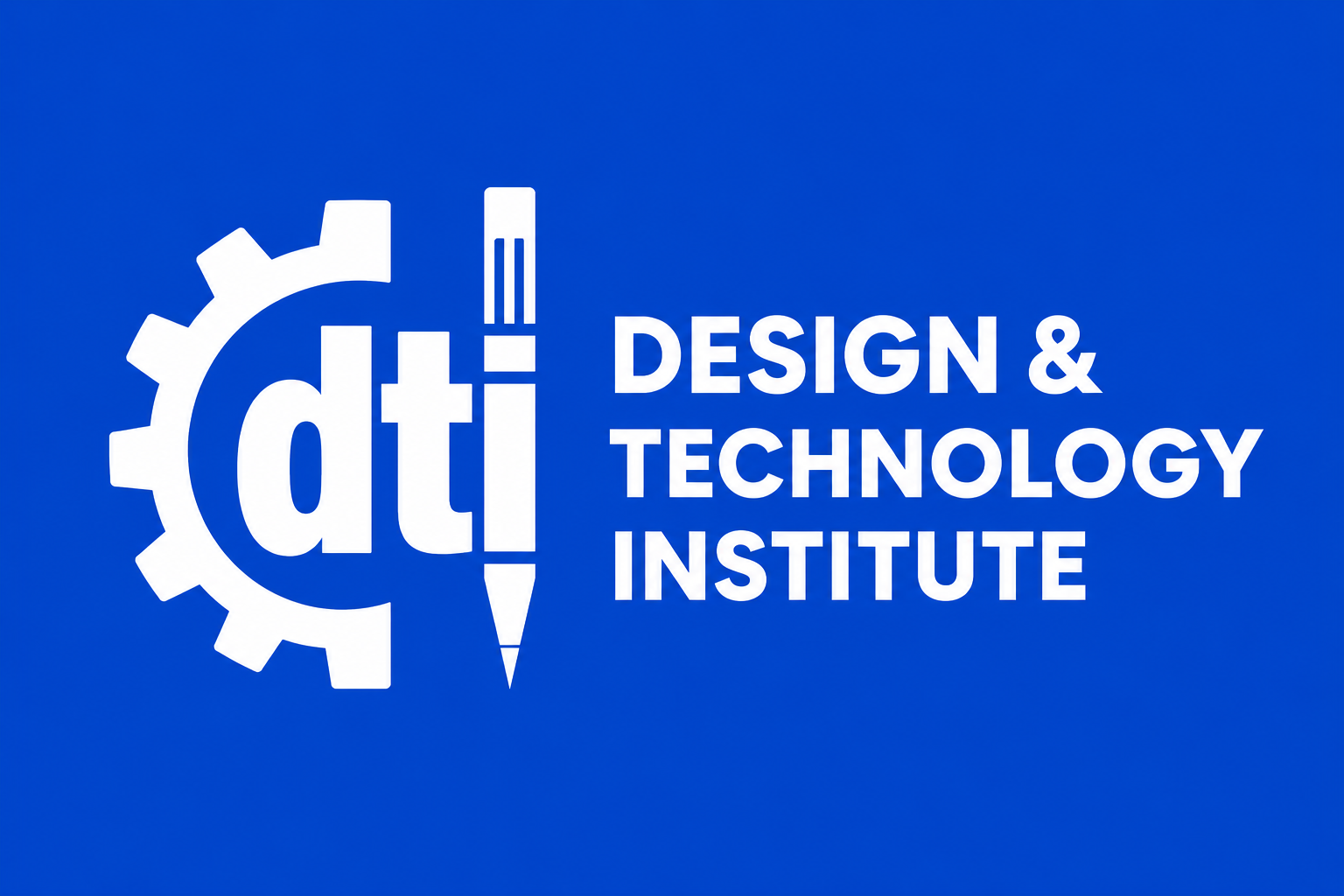 Modern design and technology logo