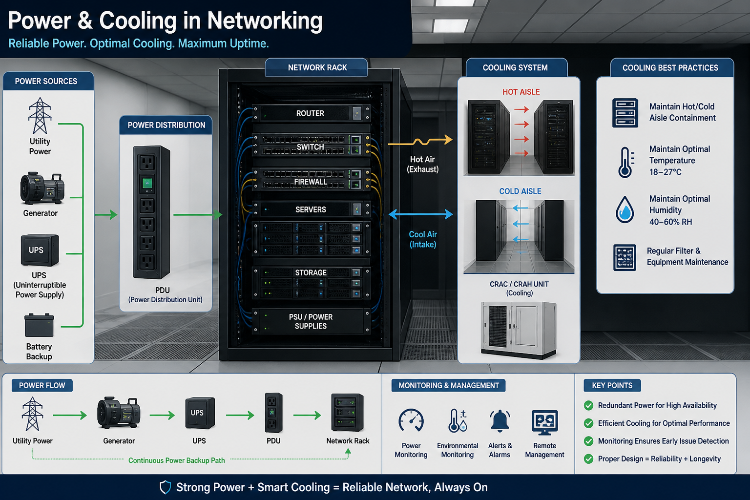 Power and Cooling