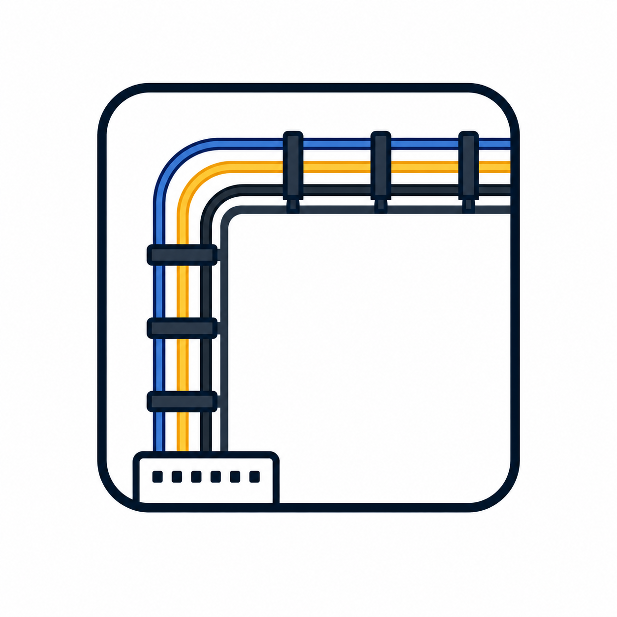 Structured Cable Routing